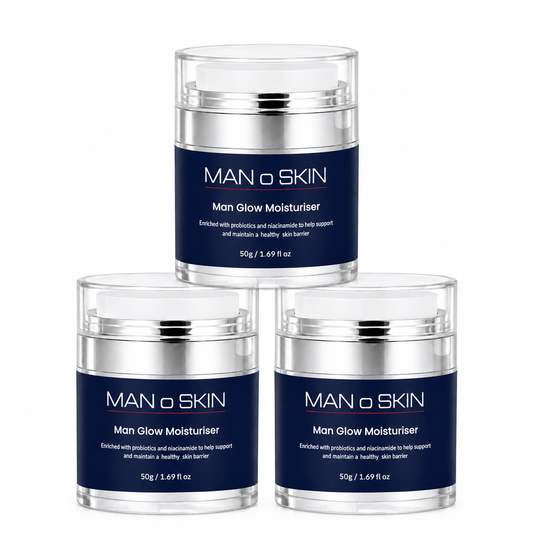 Man Glow Moisturiser Trio